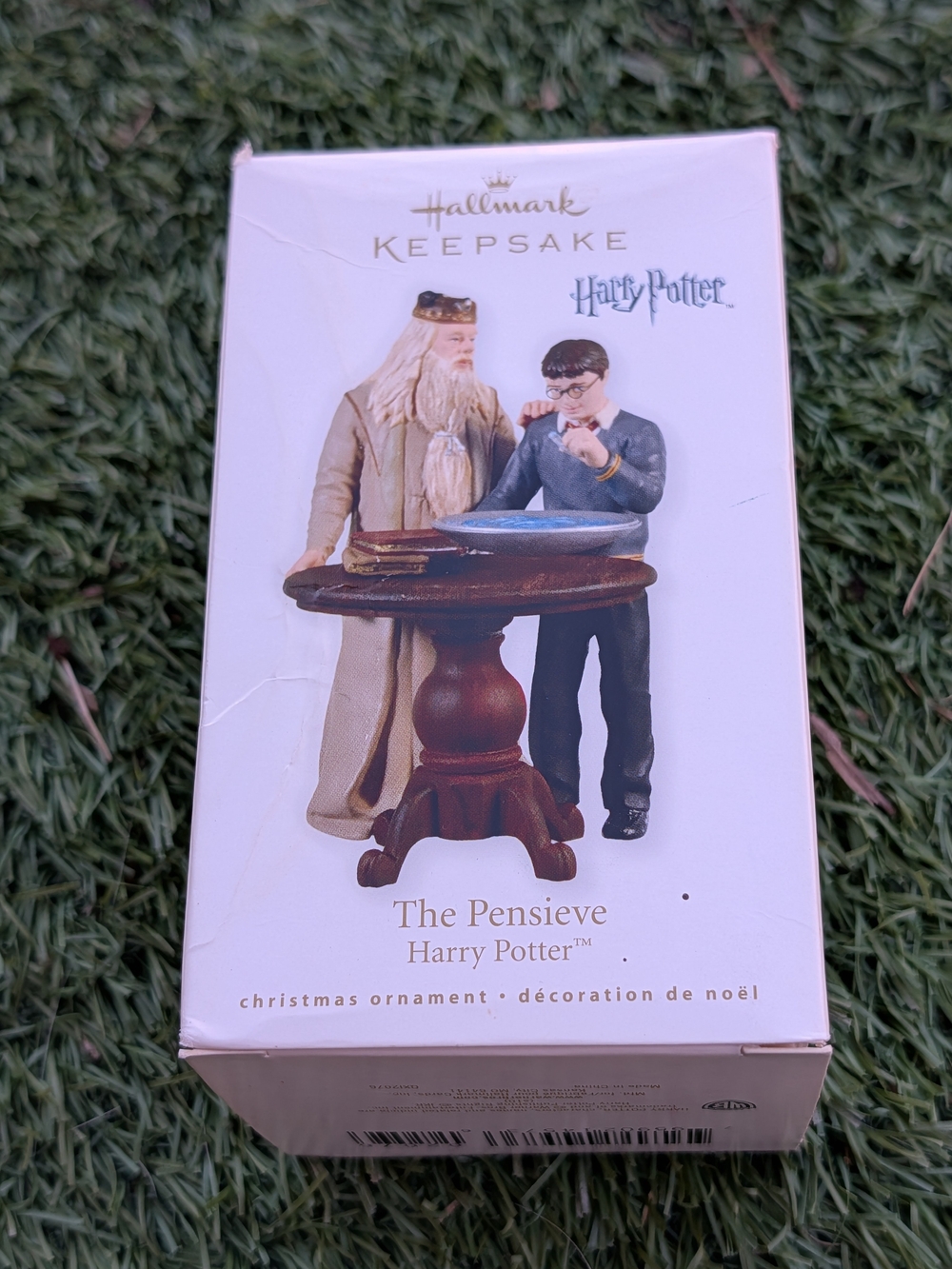 2010 Hallmark Keepsake Harry Potter The Pensieve Ornament NIB Sculpted Nello Wil